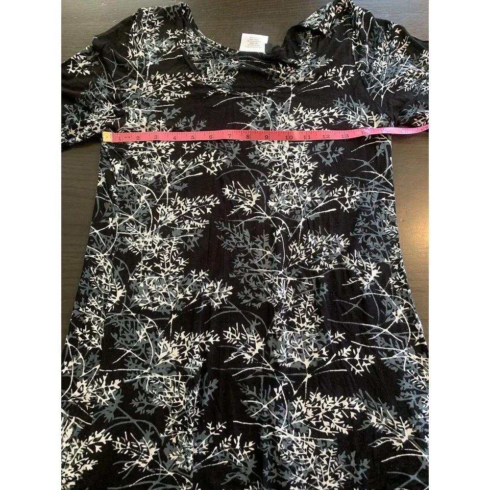 Very Vineyard Dress Women Medium Stretch Preppy Martha's Vineyard Edgartown Shop Black - Image 7