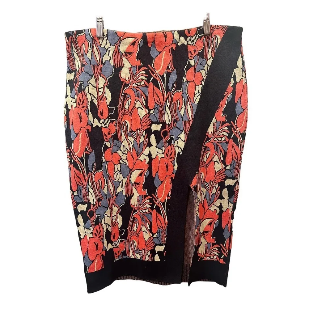 NWOT Rachel Roy Womens Floral Pencil Skirt Plus Size 2XL Pink - Image 3