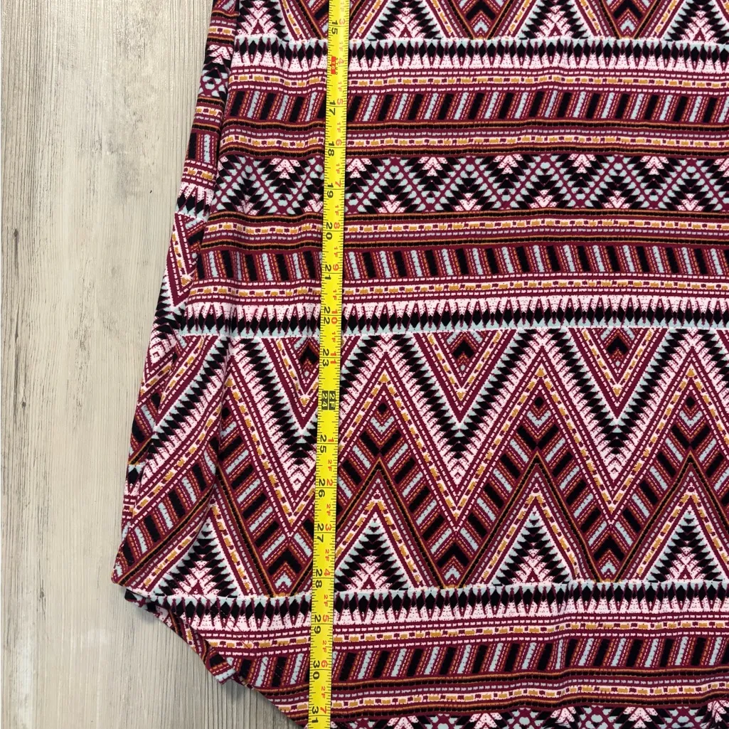 Pink Geometric Mini Dress - Image 4