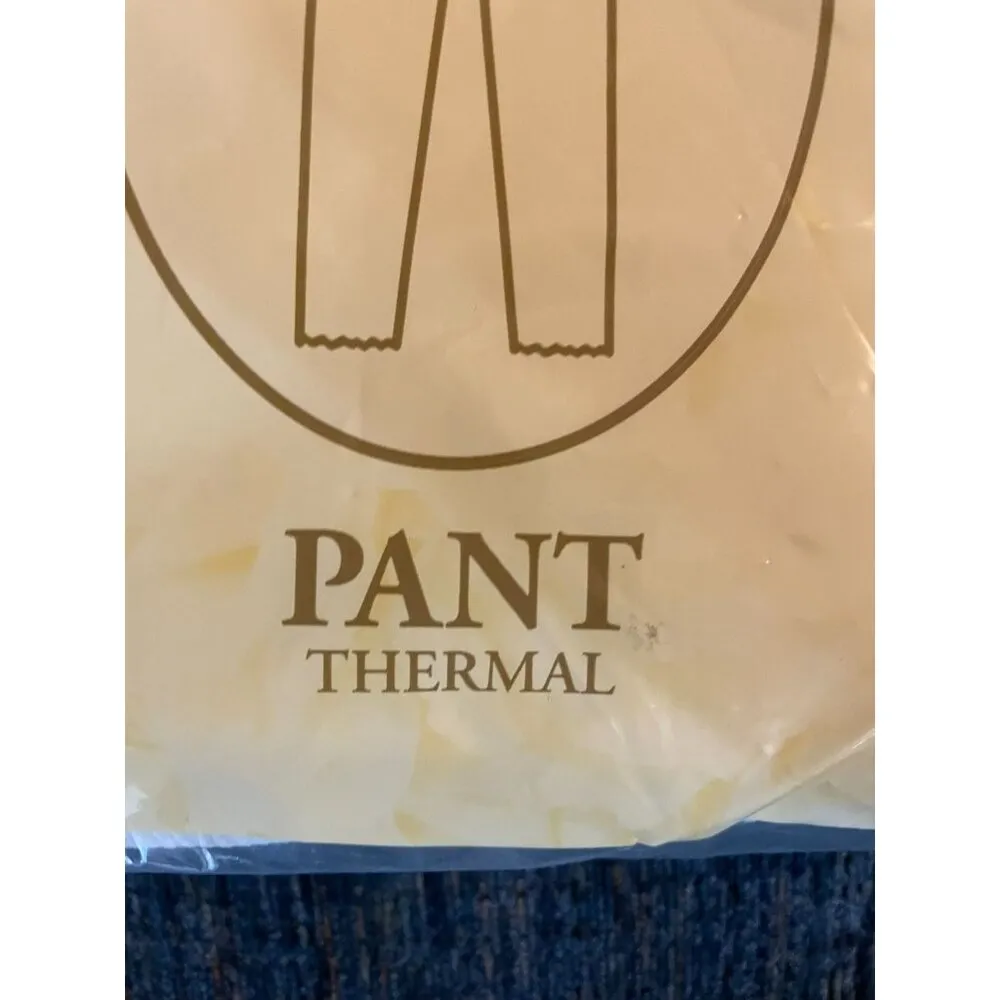 Vintage Secret Treasures Warmwear Pants Womens L 12/14 NEW Sealed Package White - Image 4