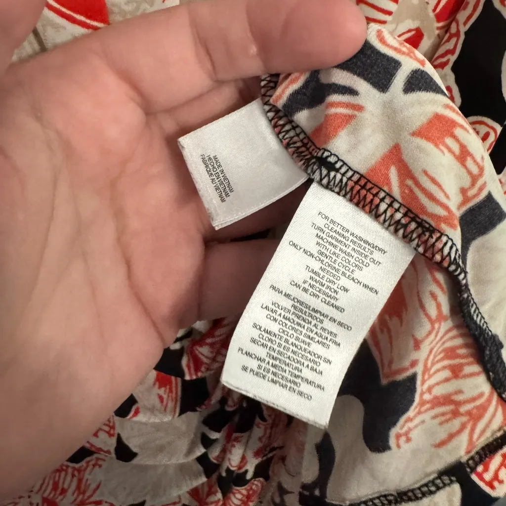 Jones Studio Separates Butterfly Print Sleeveless Tank Top Women's Plus Size 1X - Image 5