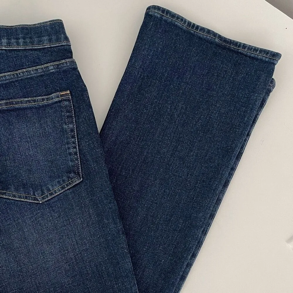 Gap  Mid-rise 90s Loose Flare Jeans (Dark Indigo) - 4 Short - Image 12