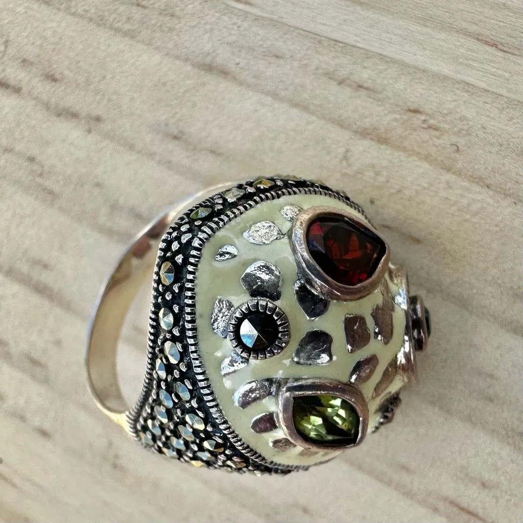 Chi by Falchi Sterling Silver Yellow Enamel Multi - Image 8