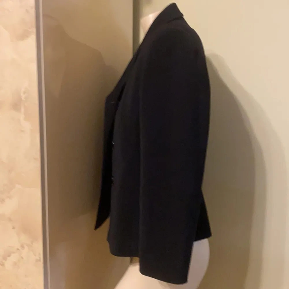 🛍LE SUIT BLACK BLAZER JACKET SIZE 6 PETITE🛍 - Image 3