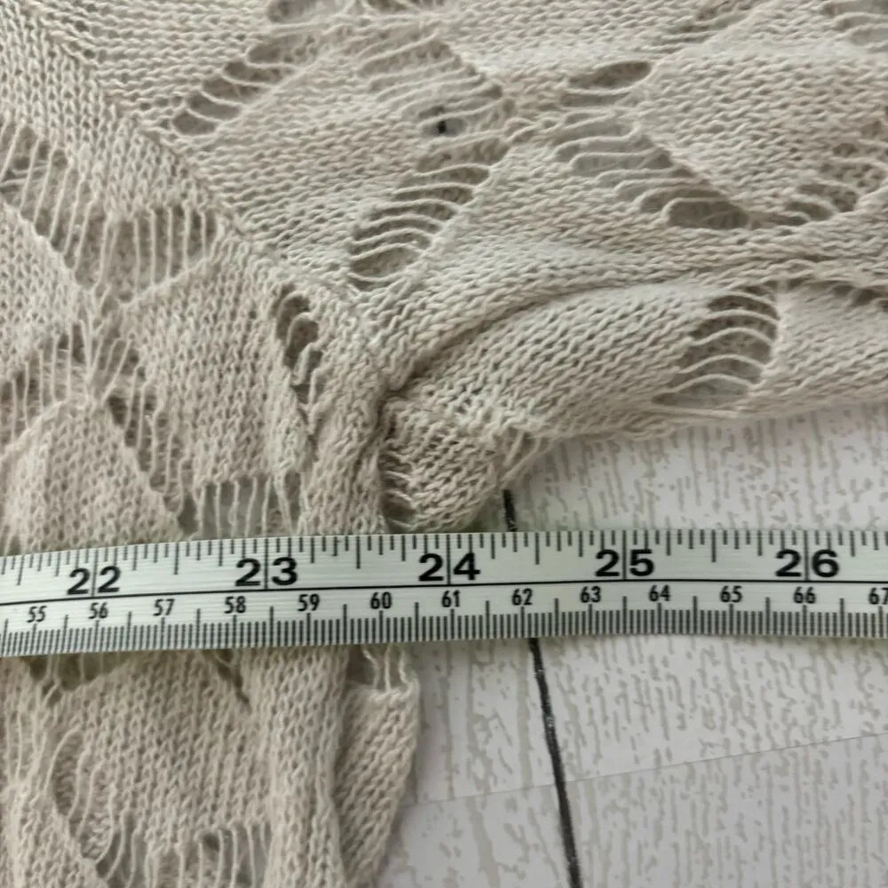 Cj Banks Light Gray Knit Sweater Size 2X - Image 3