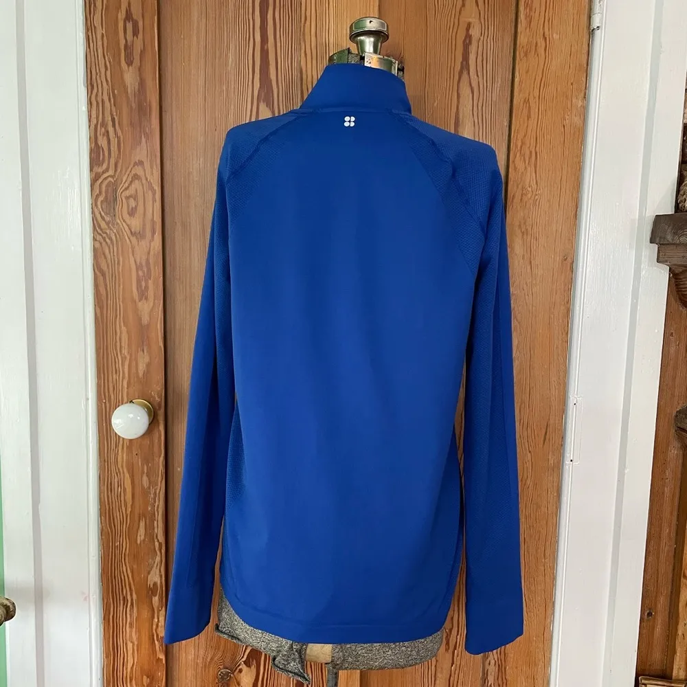 Sweaty Betty Athlete Doubleweight Seamless Workout Zip Up Jacket- Sz 12 🧡🎀 - Image 6