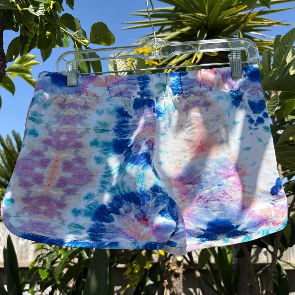Full Tilt Multicolor Tie-Dye Shorts | Size Small - Image 3