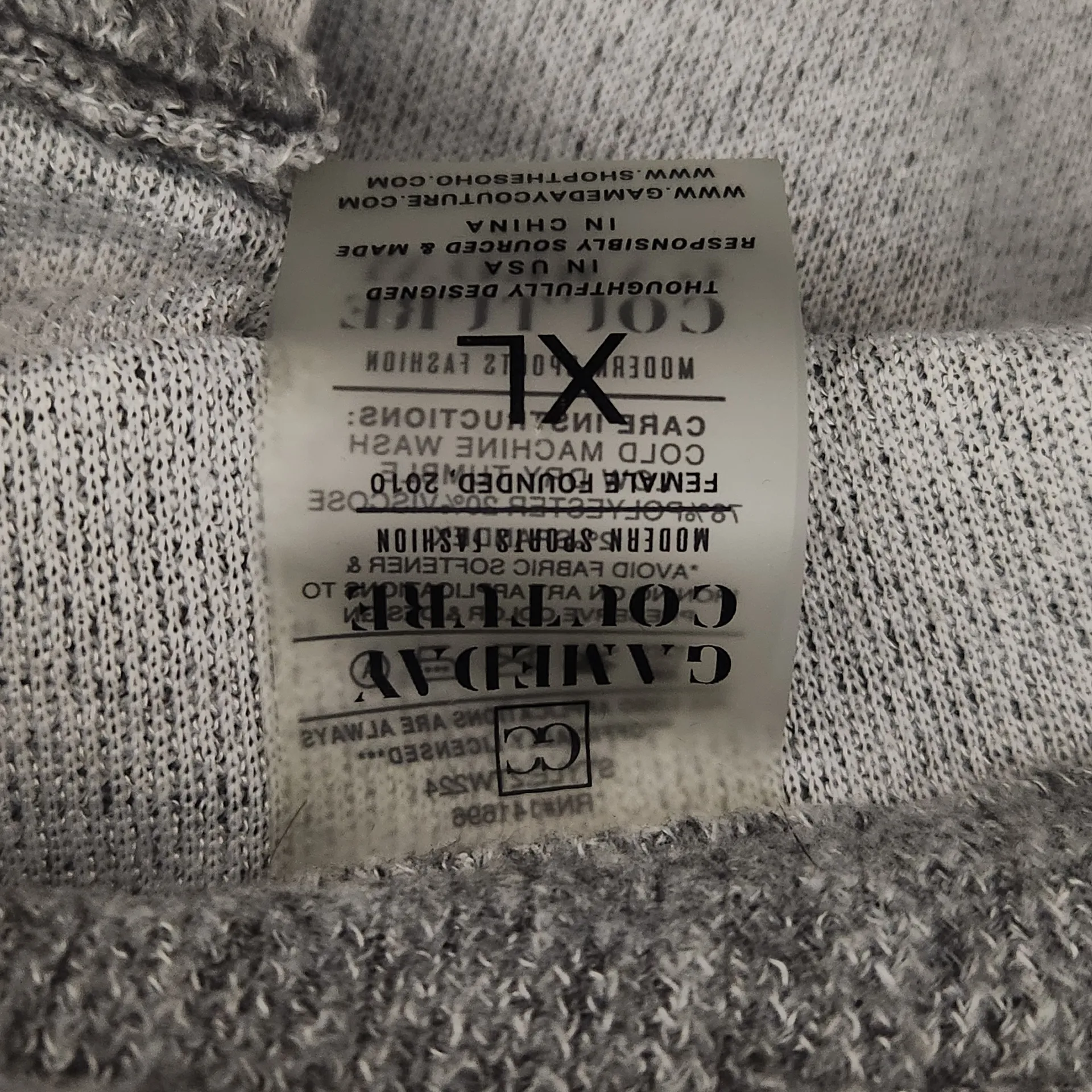 Gameday Couture Memphis Tigers Gray Knit Button - Image 6