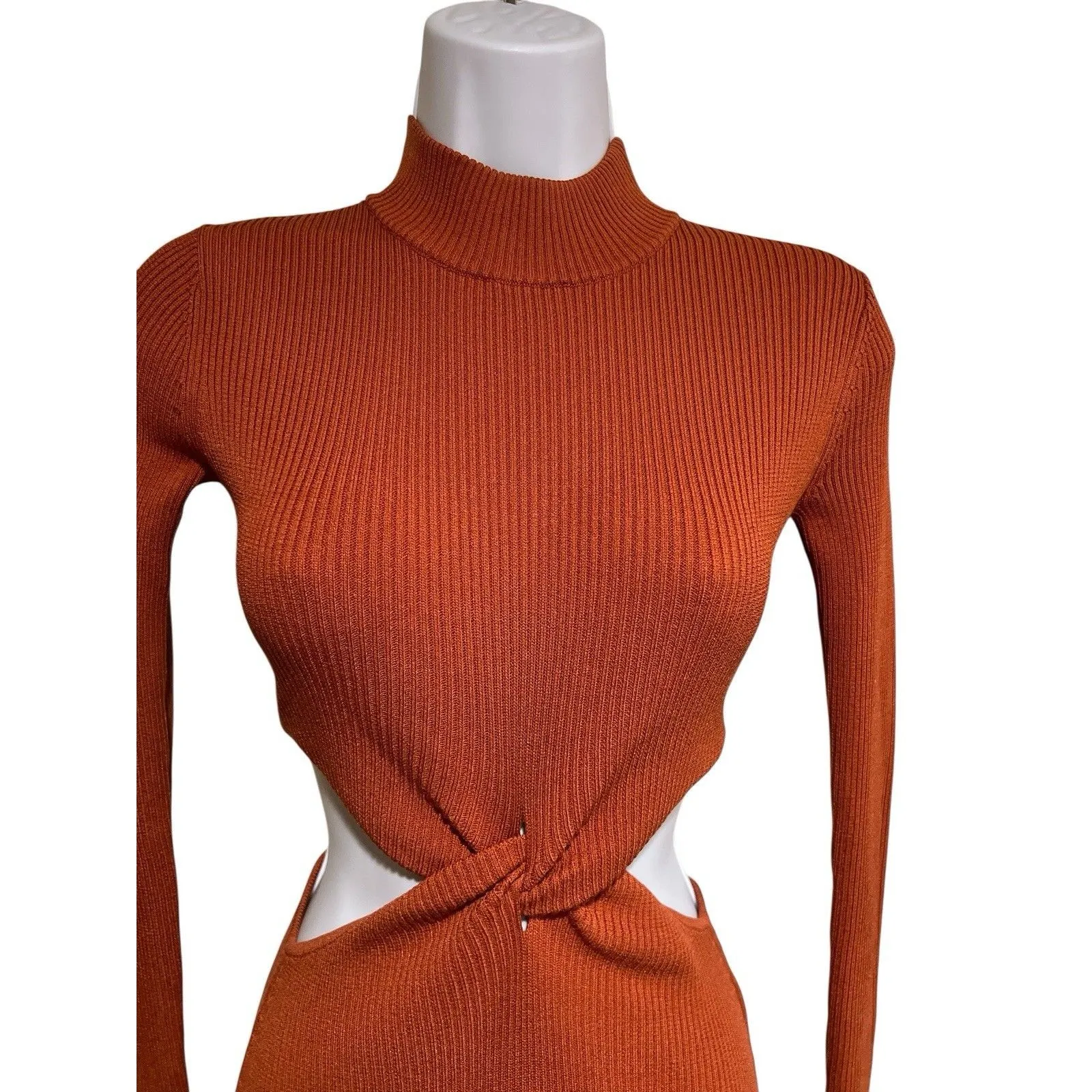 Ronny Kobo Opal Dress in Baked Clay Size XS - Image 6