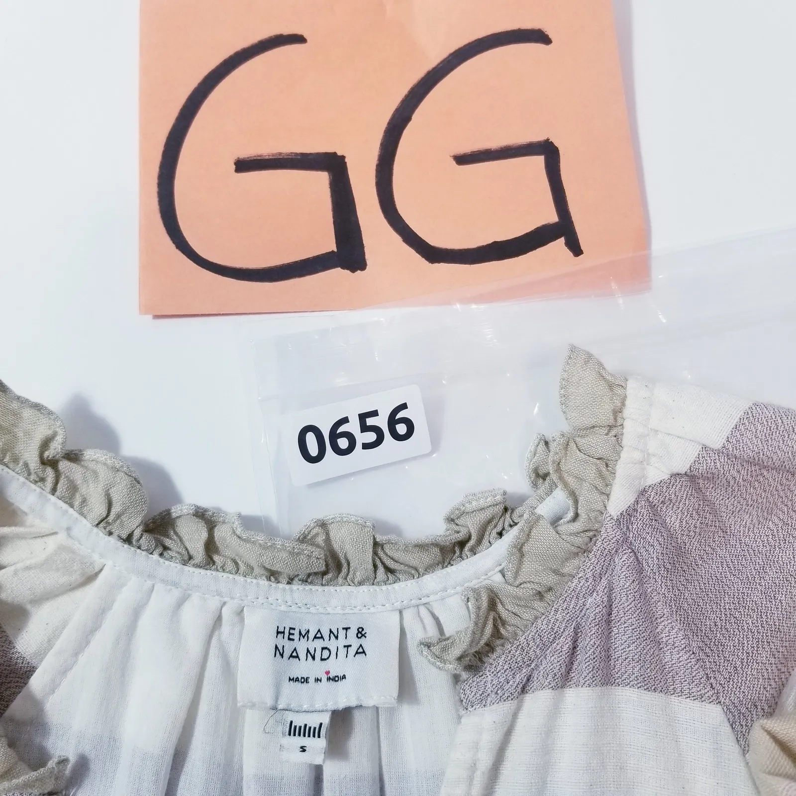 Anthropologie Hemant & Nandita Shimmer Embroidery Bohemian Dress - Image 14