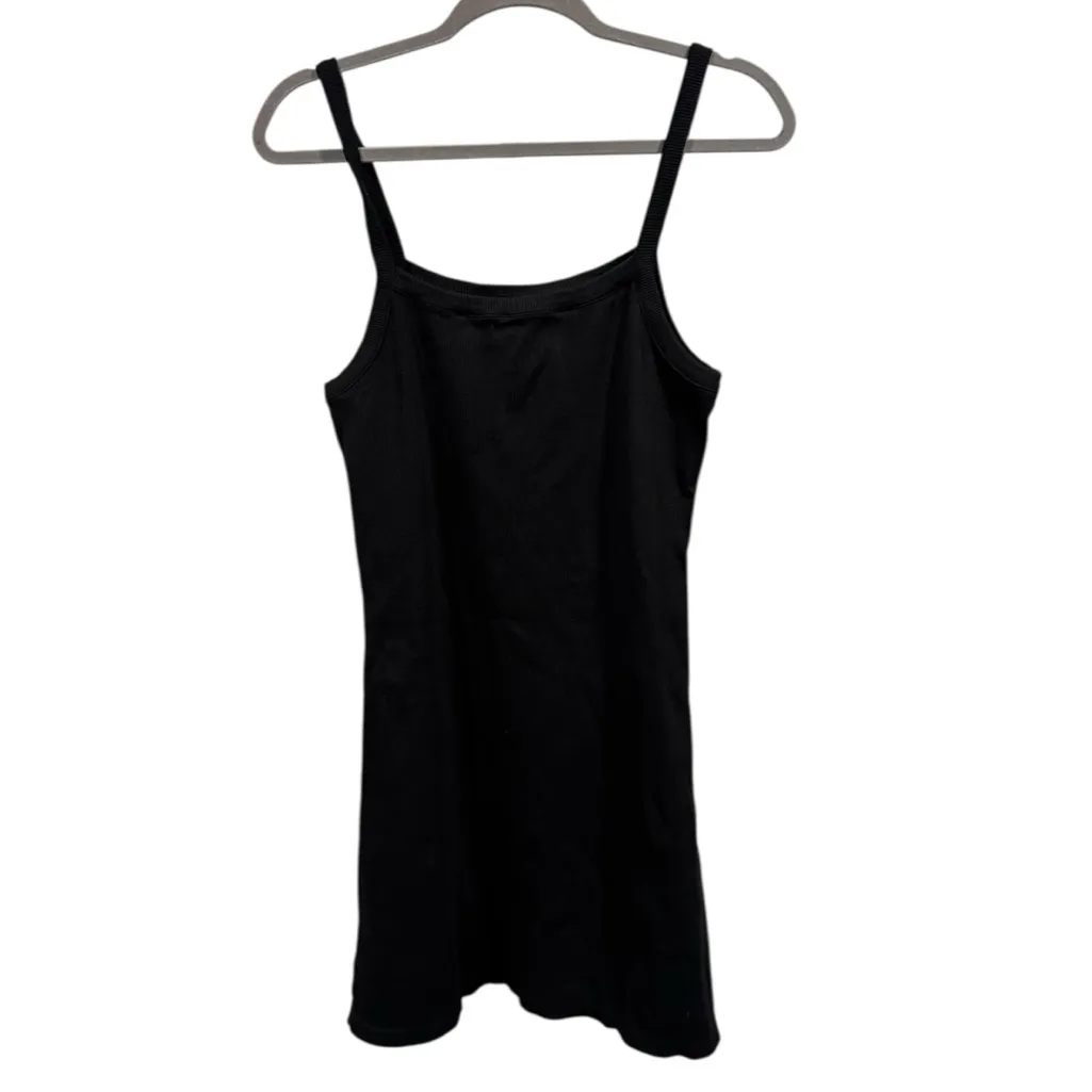 New! Djerf Avenue‎ Daily Tank Dress Ribbed Black - Image 6