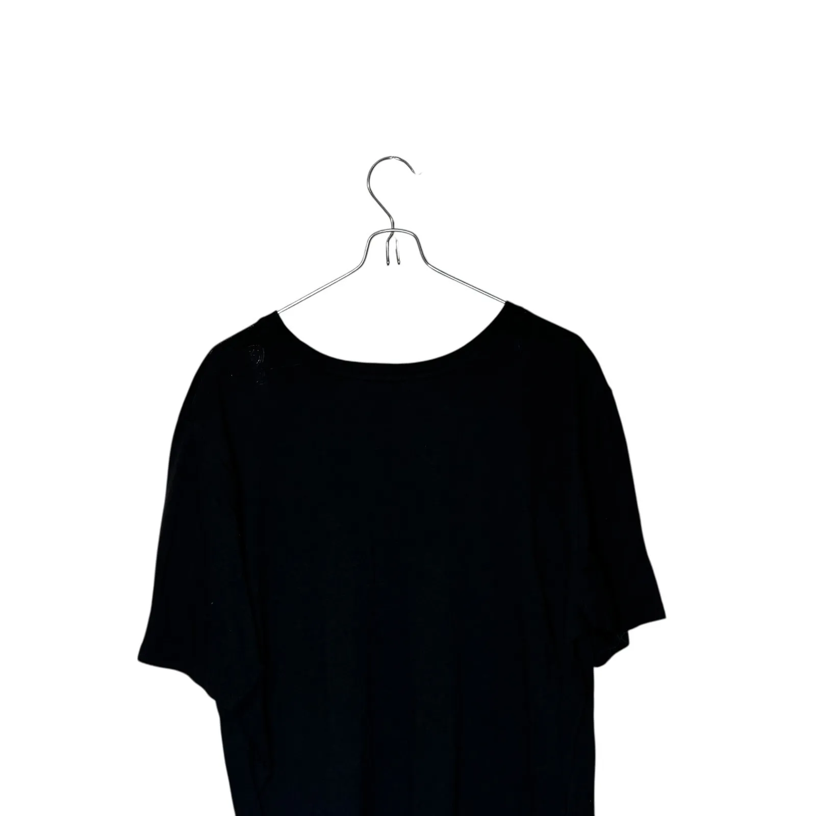 Nike Mens T-Shirt Swoosh Logo Athletic Cut Short Sleeve Pullover Black Large - Image 8