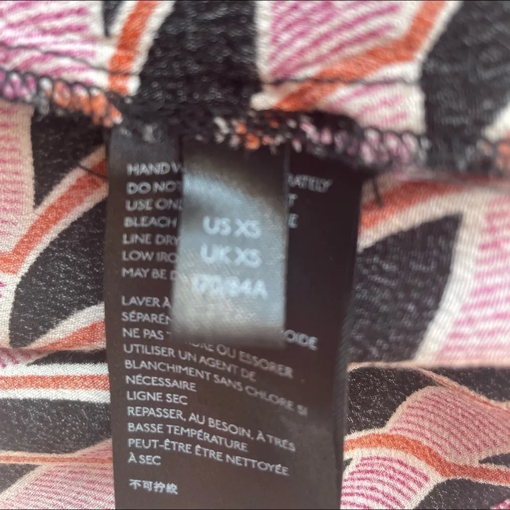 Maeve by Anthropologie Adrienne Tunic Dress in Pink Black Size Extra Small‎ - Image 10