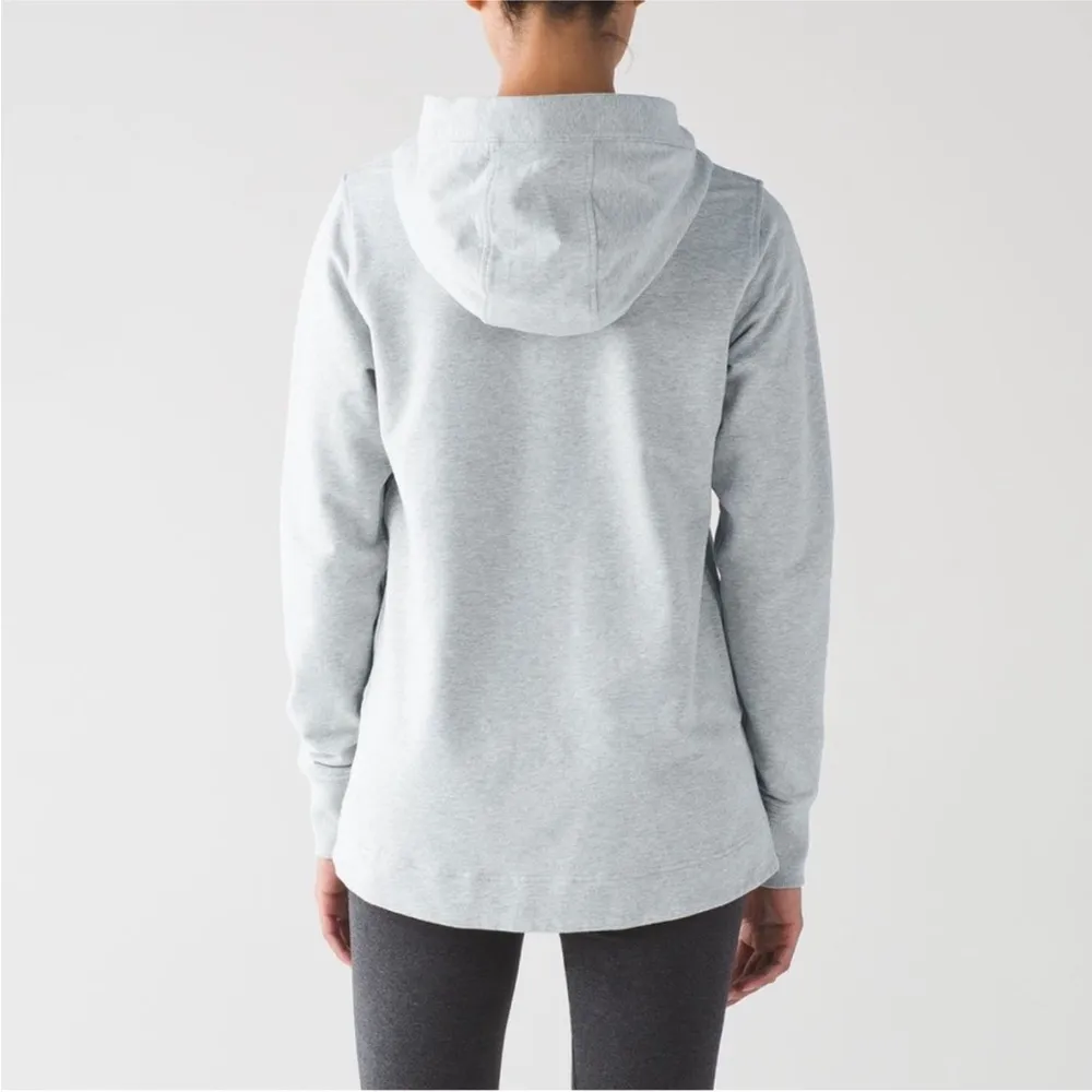Lululemon  Split Pullover Hoodie Heathered Light Gray - Image 2