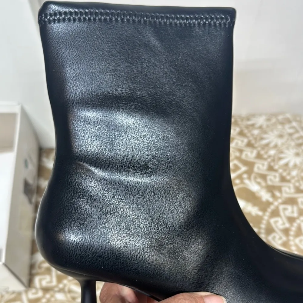 A New Day Black Ankle Boots with Sleek Design - Image 5