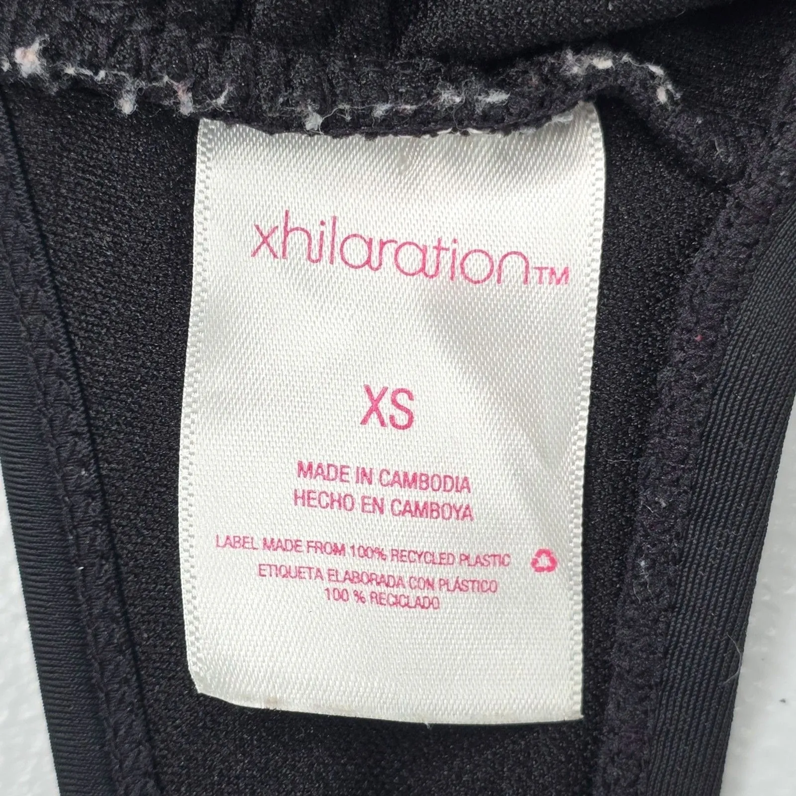 Y2K Black High Neck Macrame VTG Mermaid Bralette String Strap Bikini Top Size XS - Image 4