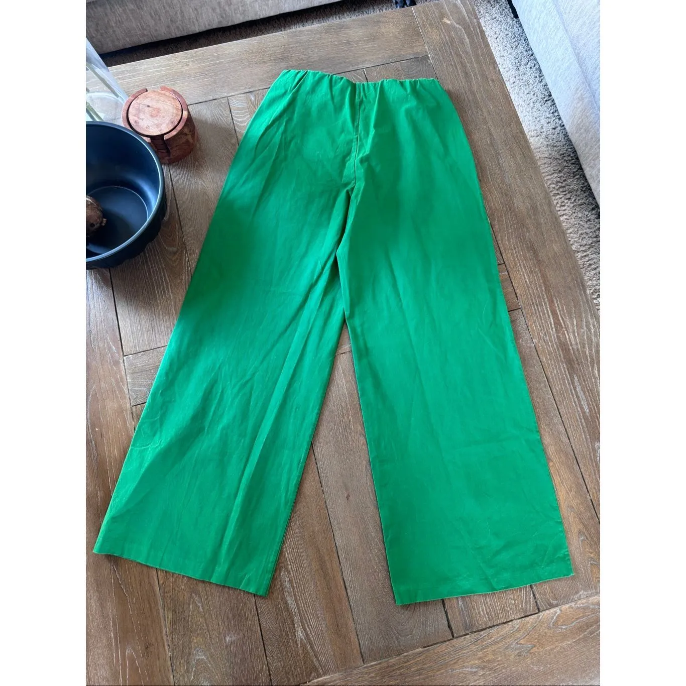 Ann Mashburn NWOT  Fallon Pull-on Pant in Kelly Green Size Small - Image 5