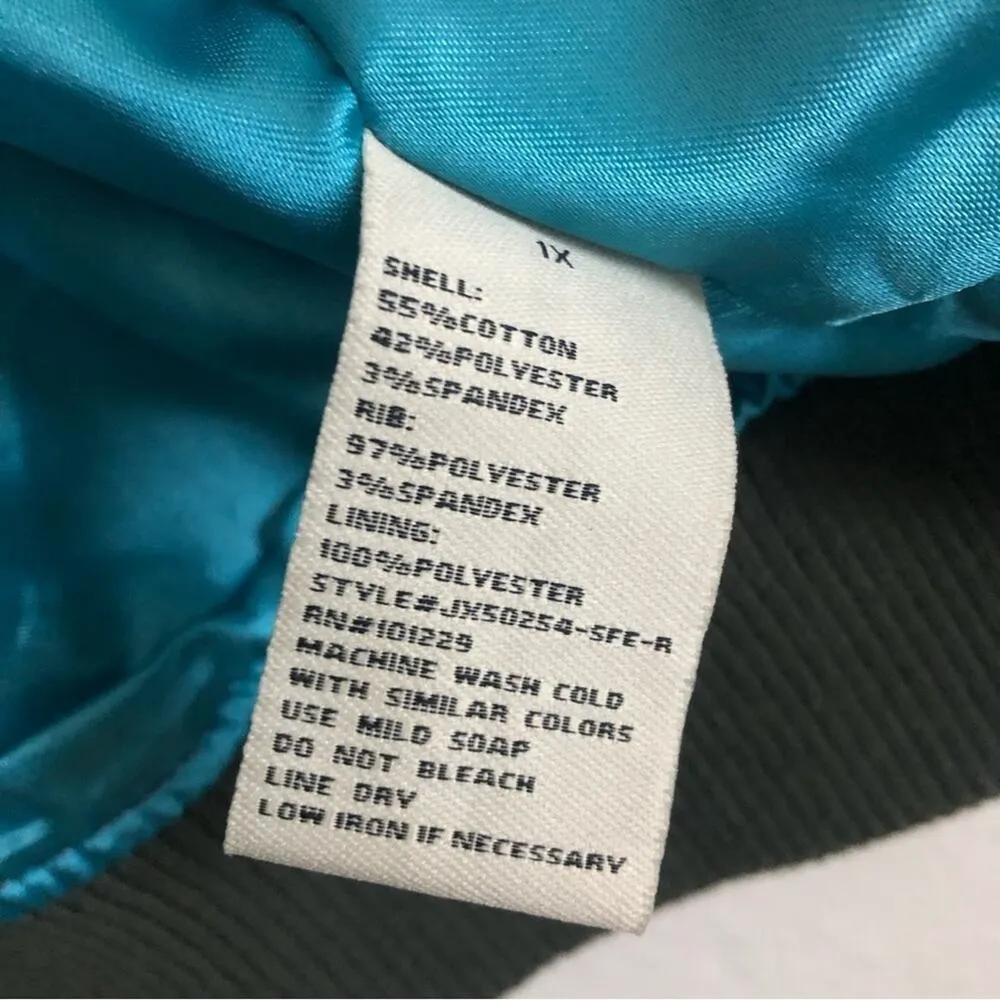 Ashley by 26 International Downtown Collection Satin California Varsity Jacket - Image 5