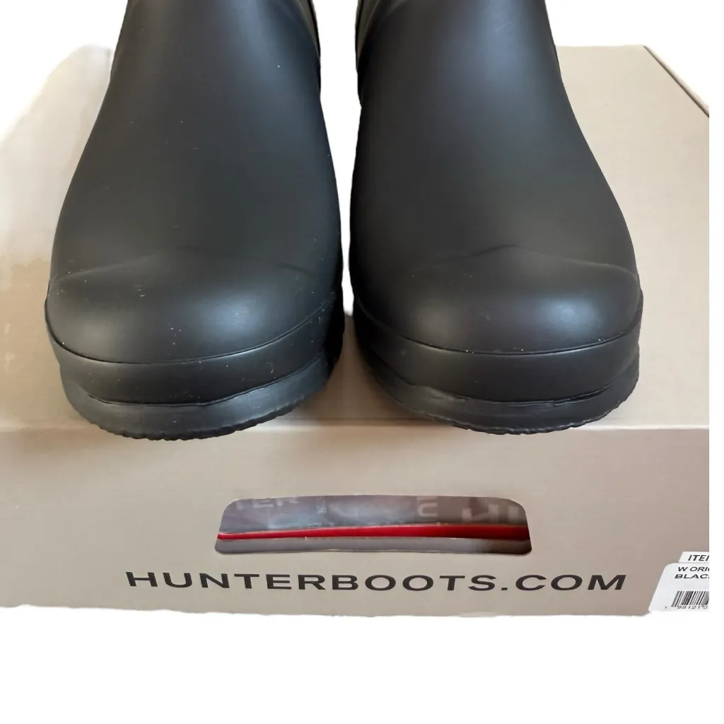 NEW Hunter Original Short Matte Rain Boot Waterproof US Size 10 - Image 2