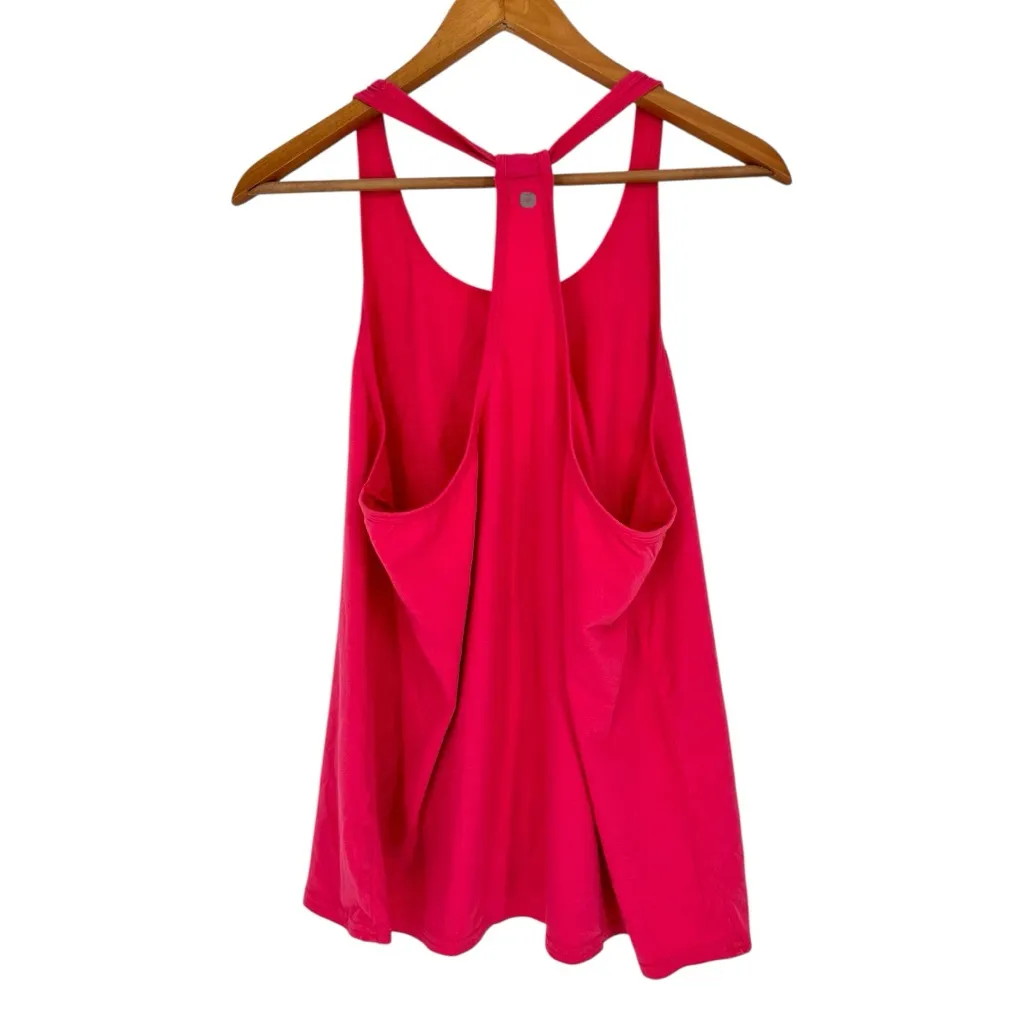 Soybu Hot Pink Coral Plie Everyday Racerback Tank Top size XL Sleeveless Stretch - Image 8