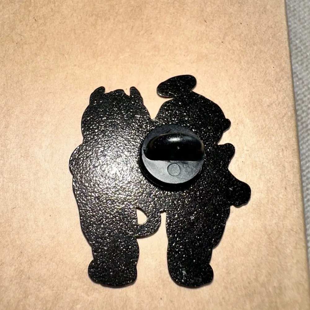 Vintage style angel & devil pin - Image 2