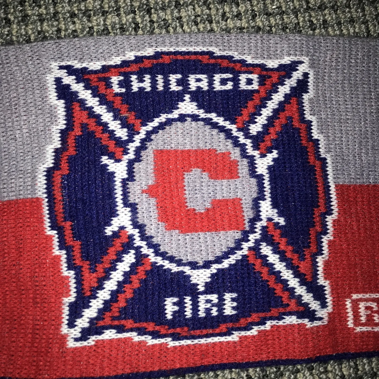 Chicago Fire FC 2010 Season Ticket Holder Scarf Major League Soccer MLS - Image 2