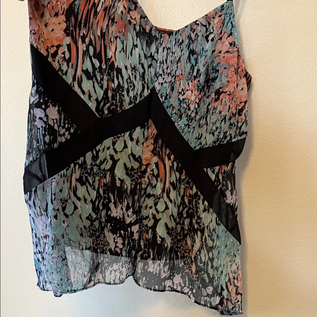 Studio Y Black and Multicolor Camisole - Image 2