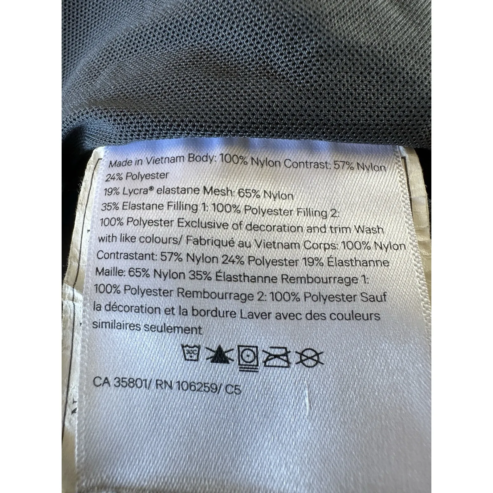 Lululemon Shell Stopper Bomber Jacket Full Zip Insulated Gray‎ XL Gray - Image 5