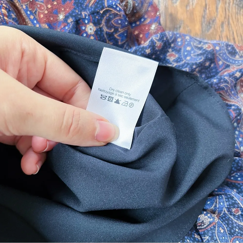 Veronica Beard • Sabina Vintage-Print Dress silk chiffon paisley midi - Image 13