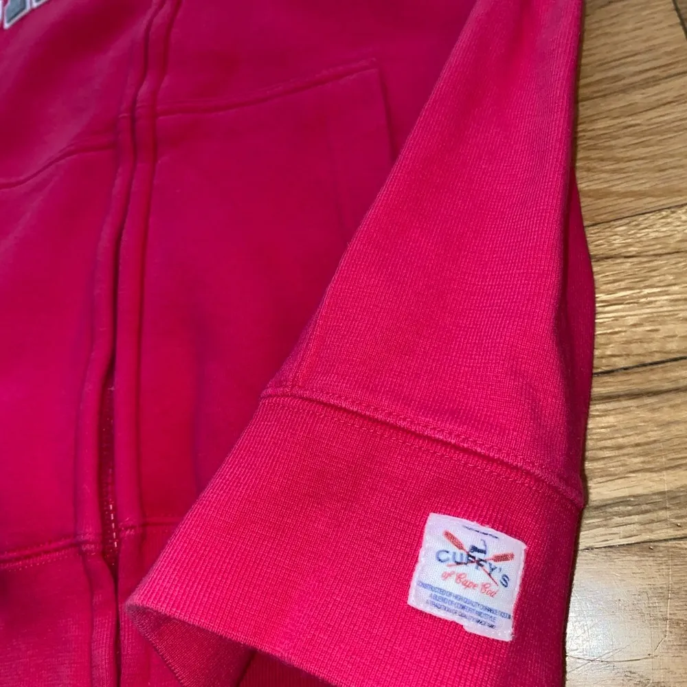 Cuffys Pink Cape Cod Zip Up Hoodie - Image 4
