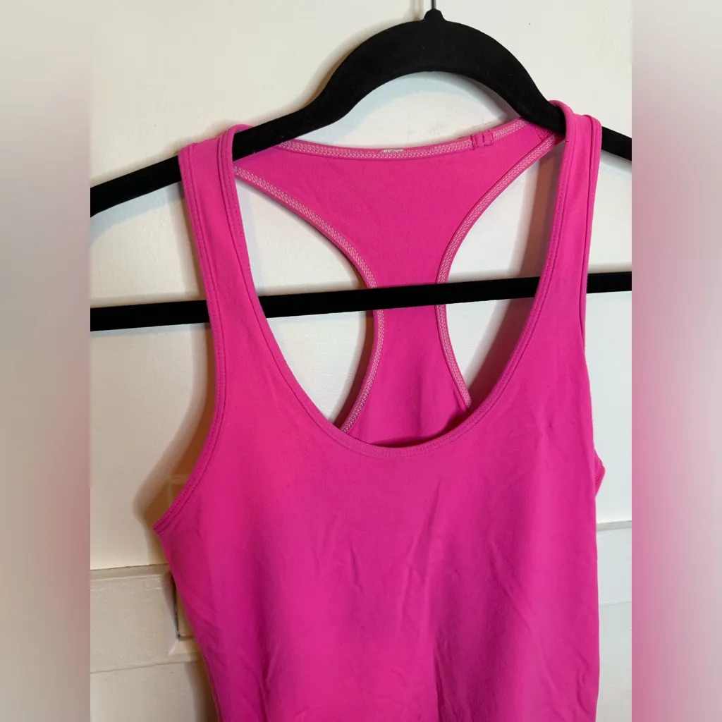 Lululemon Hot Pink Cool Racerback Tank Top - Image 4