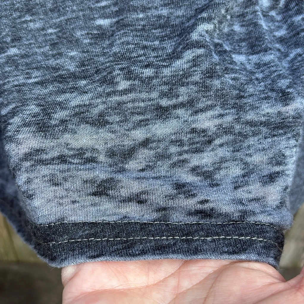 NWT CHASER Ride or Die Graphic Burn-Out Tee Grey Generous Small - Image 5