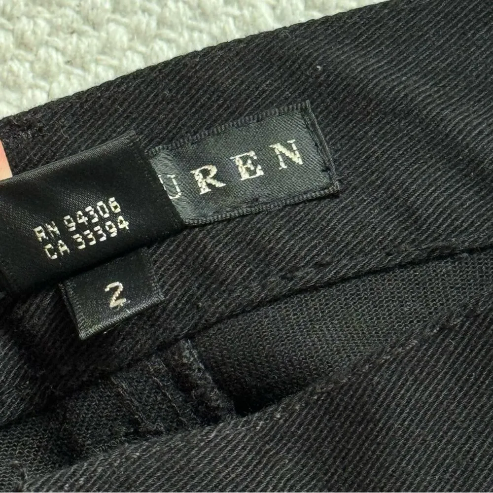 Ralph Lauren Black Label Classic Bootcut Zip Fly High Rise Jeans 34” Women’s 2 - Image 9