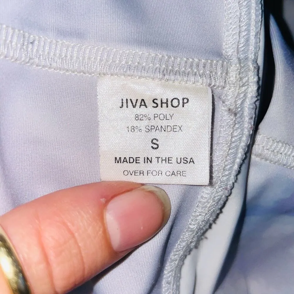 NWOT Jiva Shop Dream Catcher athletic yoga leggings Purple - Image 3