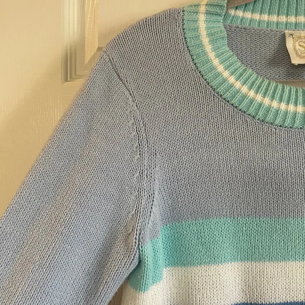 Sail to Sable STS size medium color block crewneck sweater - Image 11