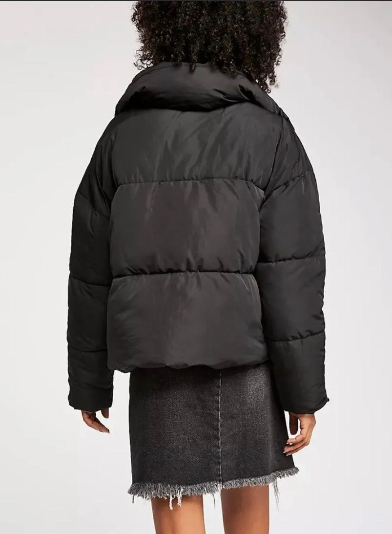 Black Puffer Jacket - Image 2