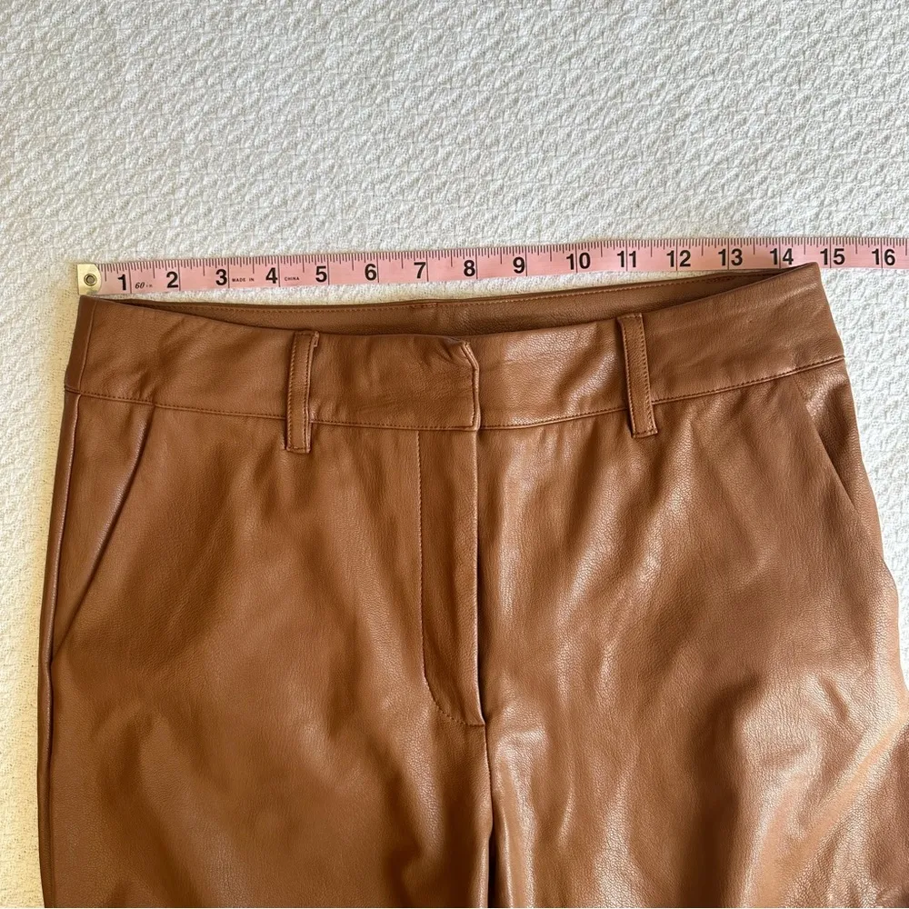 Commando Faux Leather 7/8 Pants  Cocoa Tan Brown - Image 10