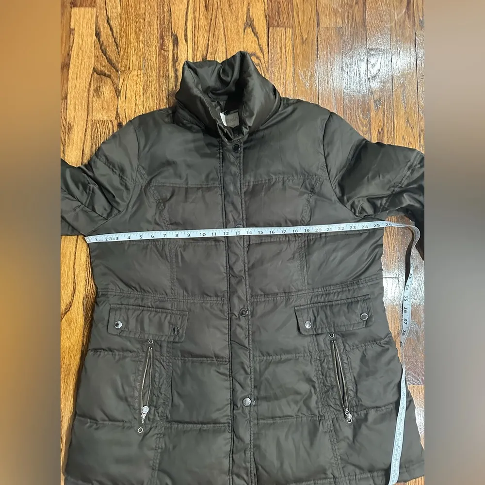 Laundry by Shelli Segal Laundry dark brown puffer jacket XL - Image 9