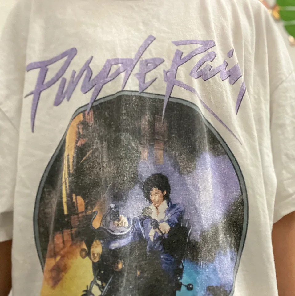 Brandy Melville purple rain tee - Image 3
