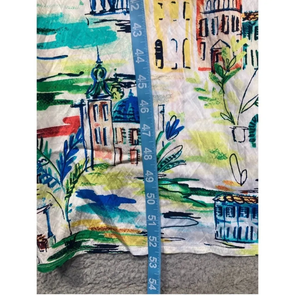 RACHEL ZOE NWOT TRAVEL SCENERY MIDI DRESS absolutely ADORABLE - Image 2