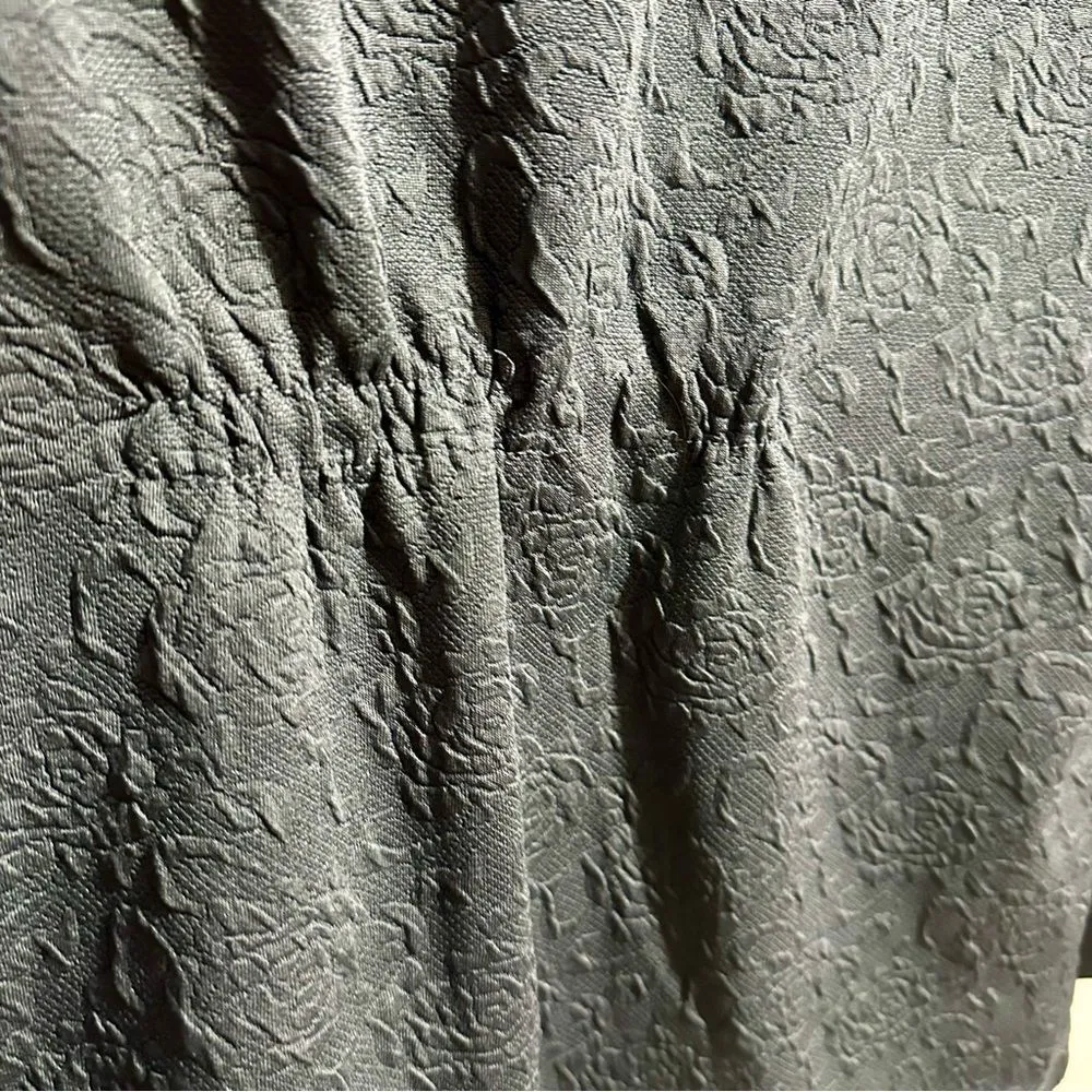 Koi Gray Cardigan Sweater V - Image 5