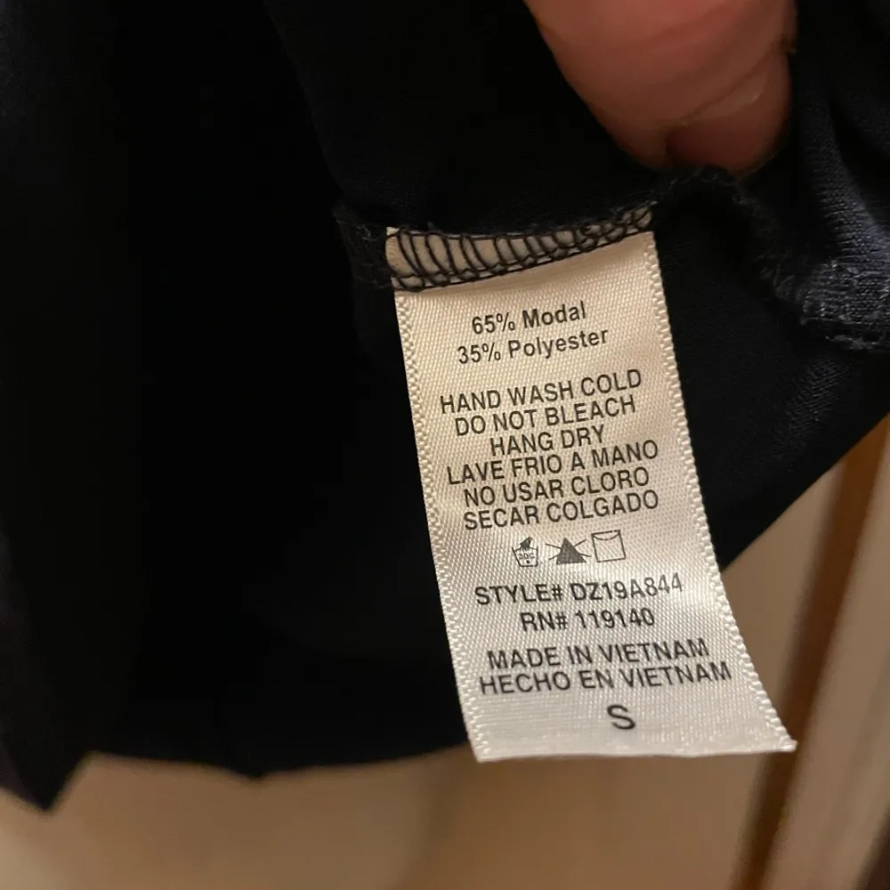 Navy blue twist front dress - Image 4