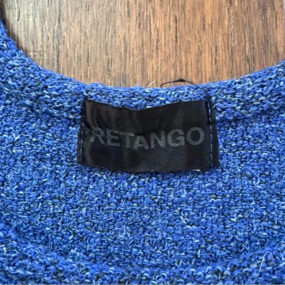 RETANGO knit short sleeve top, size P/S* Blue - Image 3