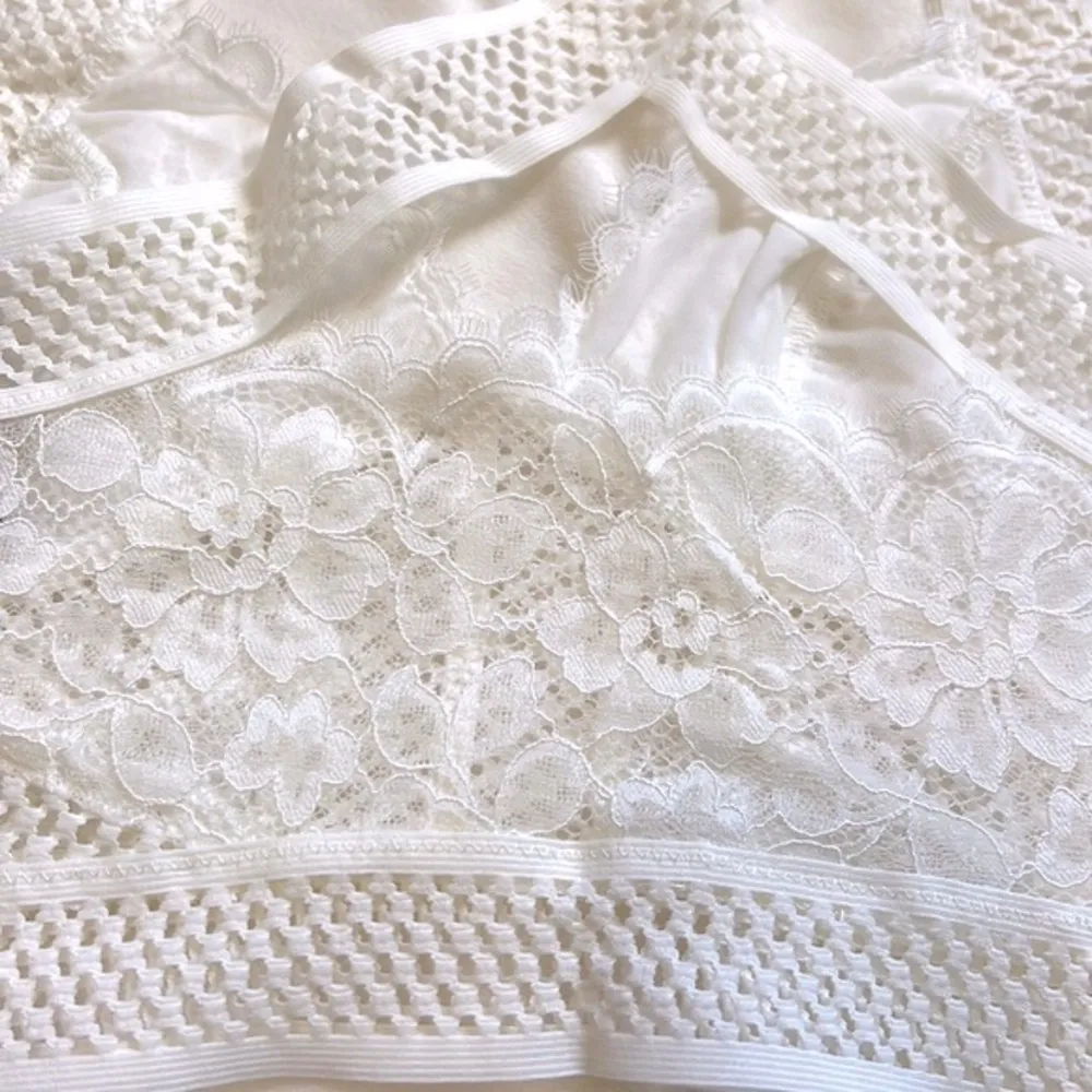 Free people intimately sitting pretty Lace Brami Color: Ivory Size S NWT - Image 7
