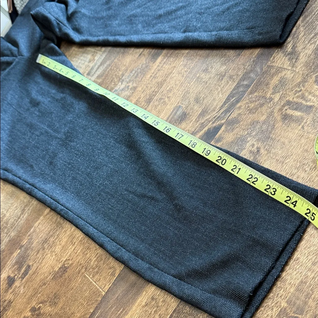 ZARA Grey Wool Tweed Pants Size Large - Image 14