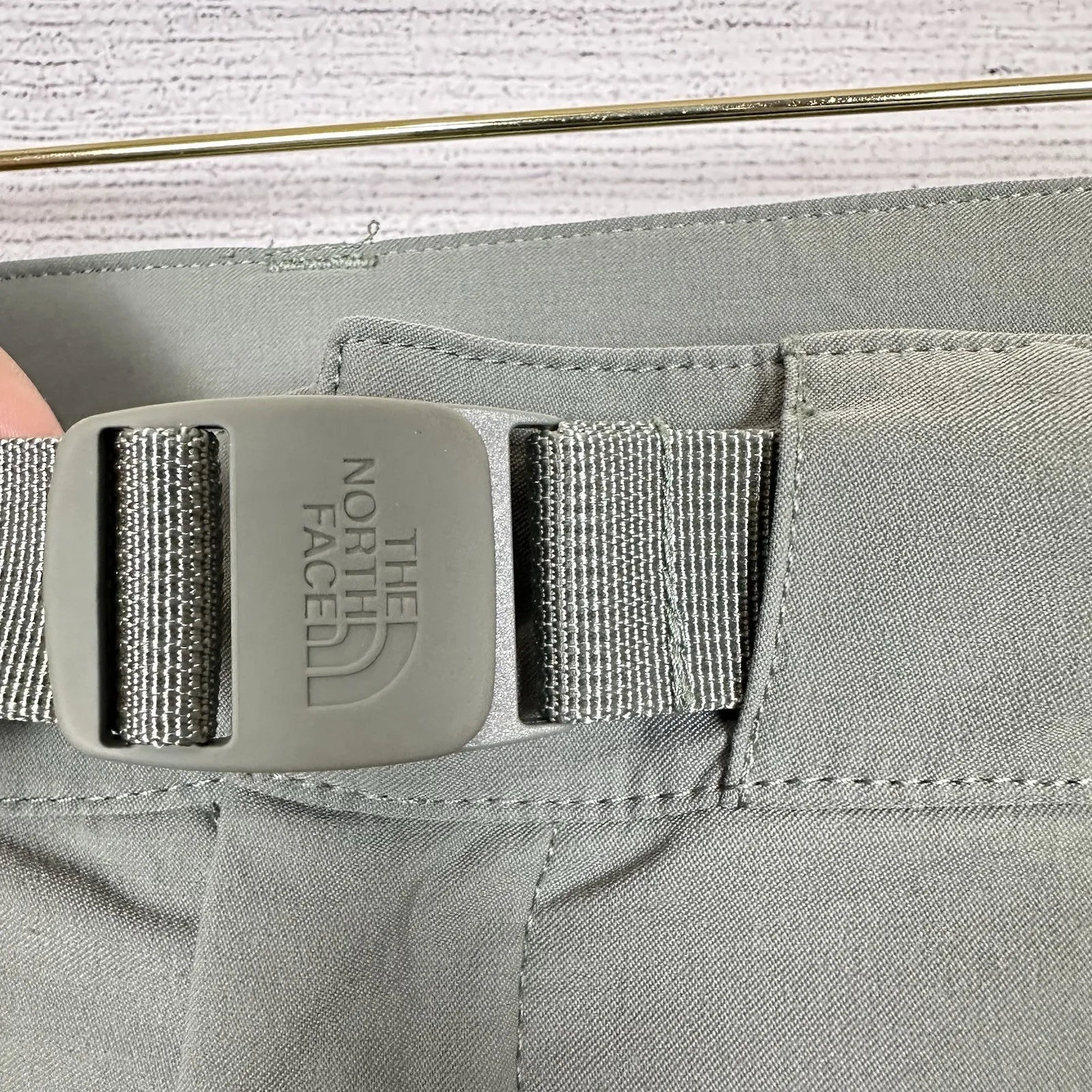 The North Face Paramount Pants Olive Green Women Size 8 Hiking Outdoors Sporty - Image 7