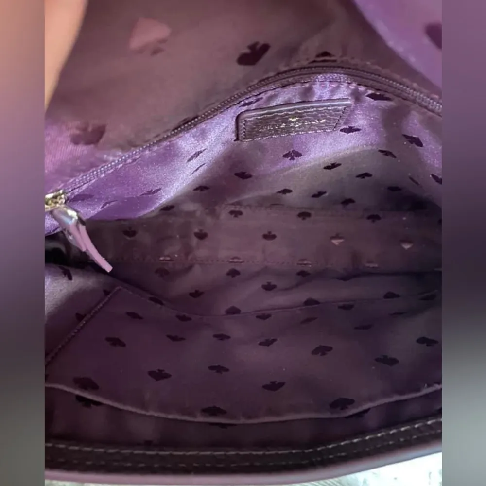 Kate Spade Chester Street Annalise Crossbody Tassel Purse in Plum - Image 3