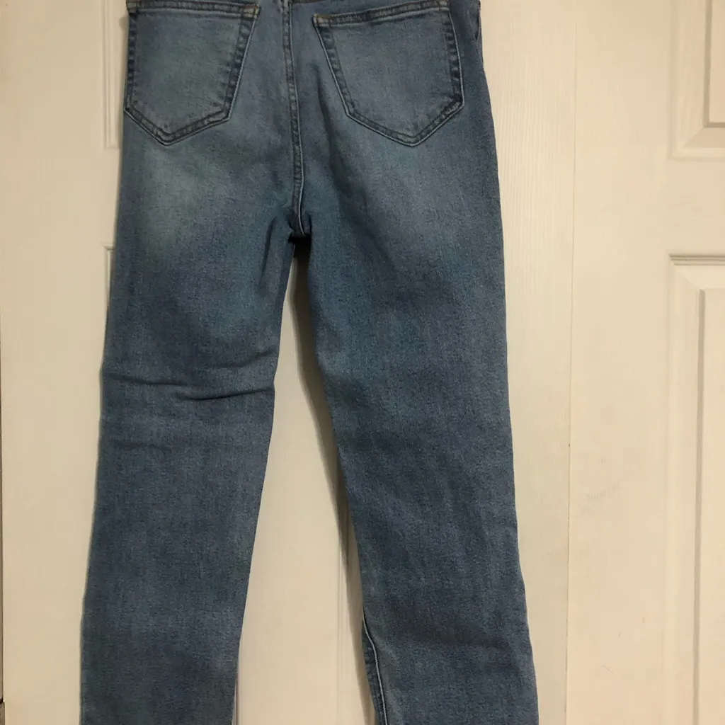 Cello ripped distressed jeans high rise‎ womens size 5 frayed hem club festival - Image 9