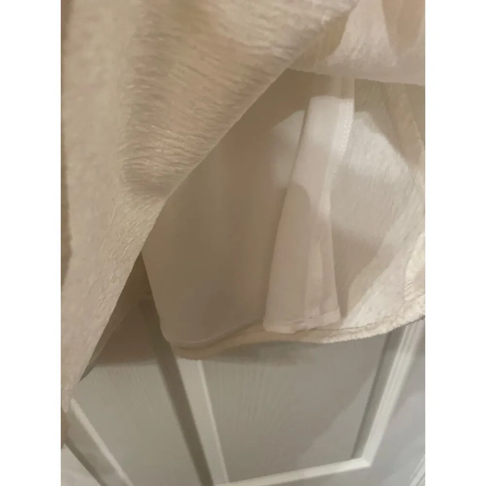 Line & Dot, Rumi Short Sleeve Seersucker A-Line Mini Dress, S - Image 6