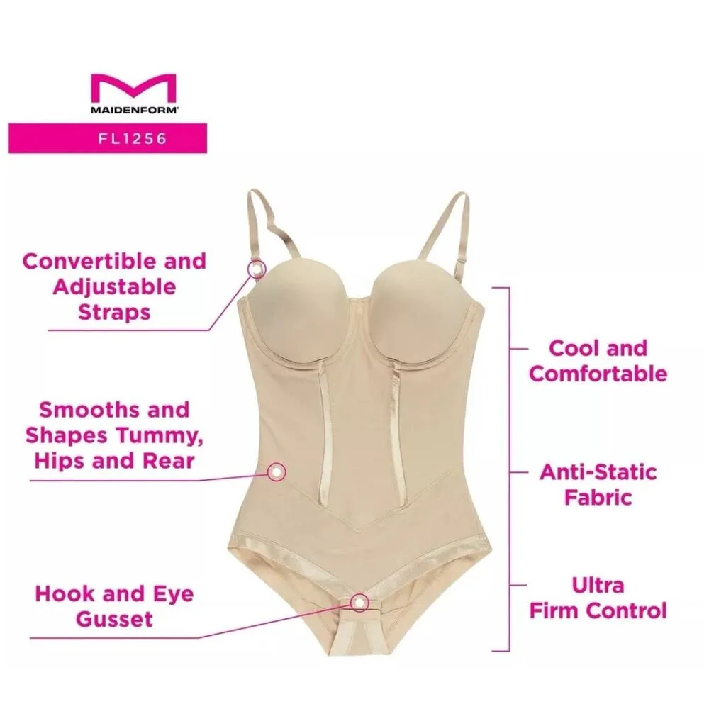 Brand New Maidenform® Easy-Up® Strapless Body Briefer 38 C Shapewear - Image 5